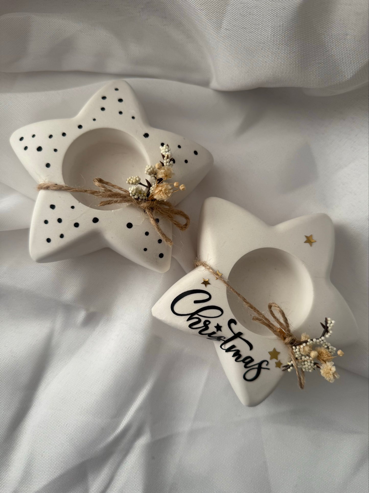 Stern Teelicht 2er Set